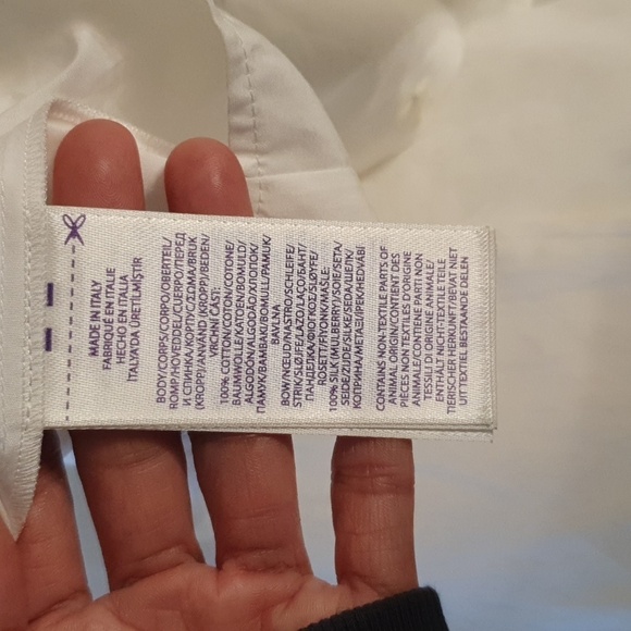 Ralph Lauren Andresa Cotton Broadcloth Shirt - Picture 9 of 12